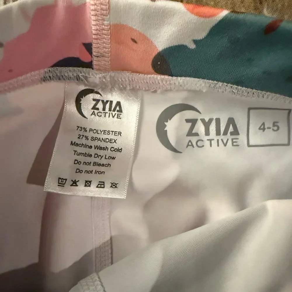 Kids Zyia Active Colorful Leggings and top (4/5)